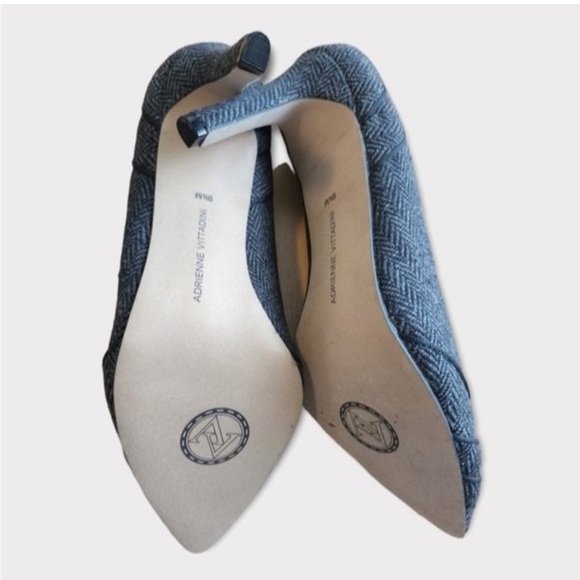 EUC Adrienne Vittadini Nannette Fabric Heels - Picture 7 of 7